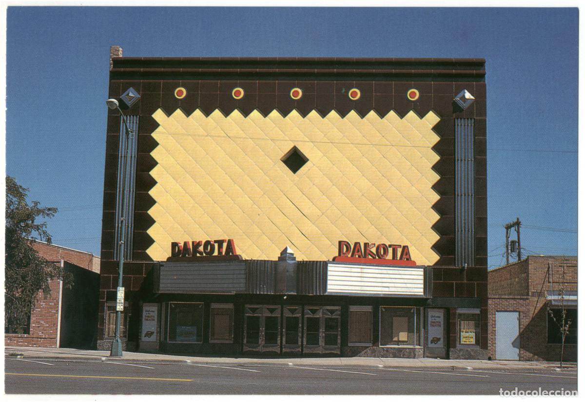 Postais: YANKTON (South Dakota)_Dakota Theater [cines arquitectura]_John Margolies (Palaces of Dreams)