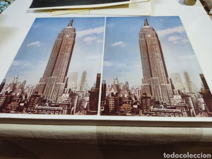 Postais: 2 Postales empire state building New York city