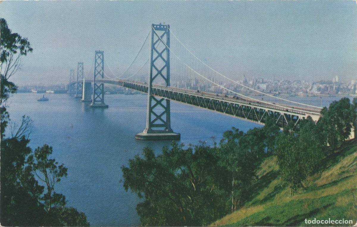 Postais: MUY ANTIGUA POSTAL DE SAN FRANCISCO, U.S.A. - OAKLAND BAY BRIDGE