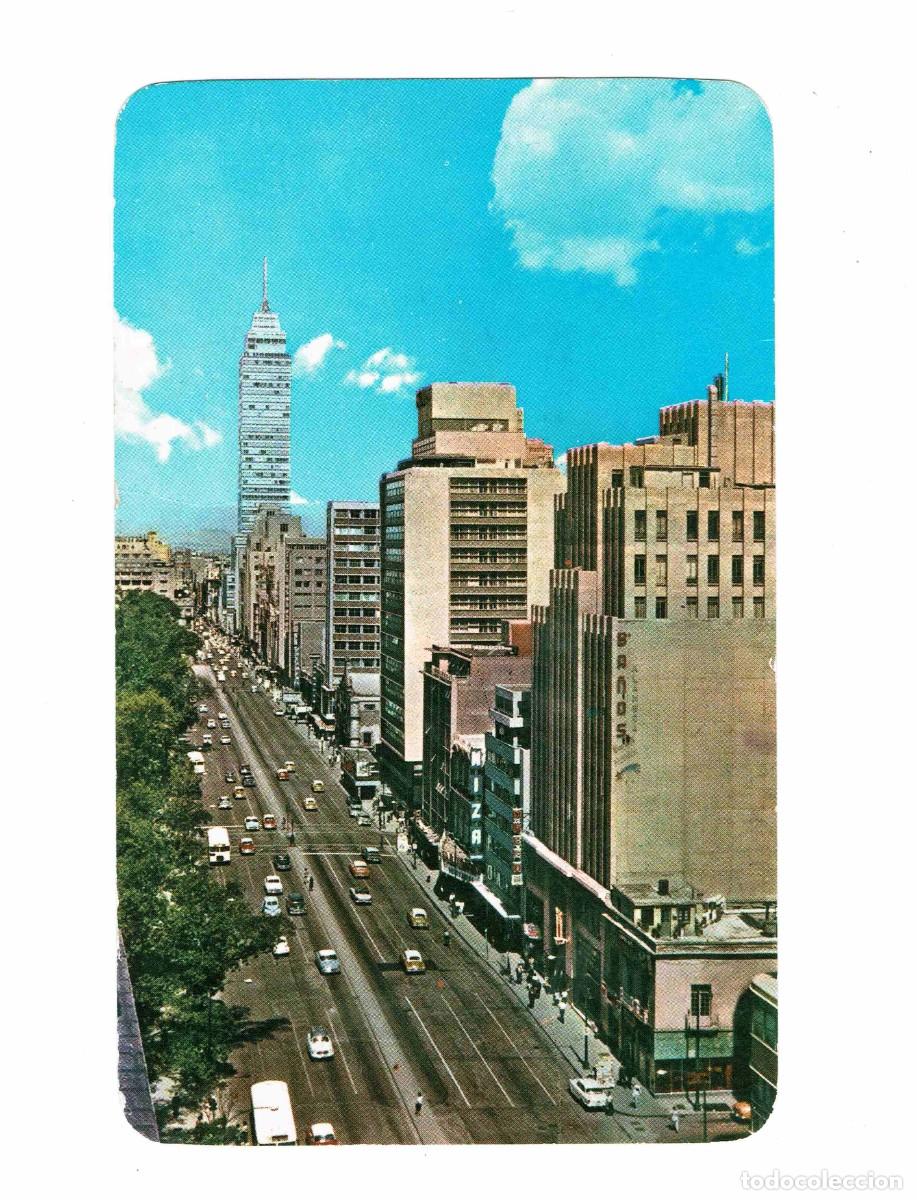 Postais: MEXICO D. F. (Avenida Juarez).