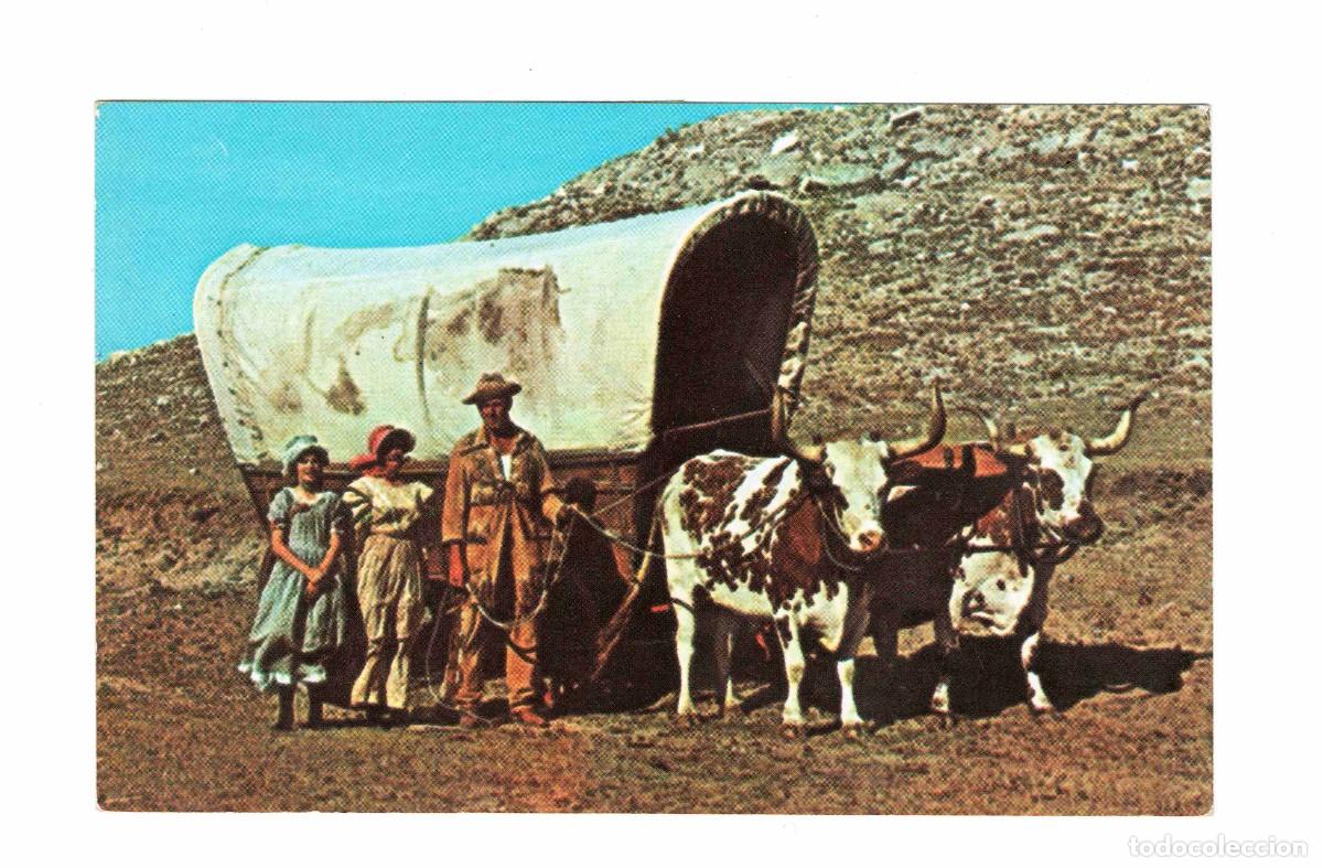 Postais: OREGON TRAIL - Escrita y sellada 1974.