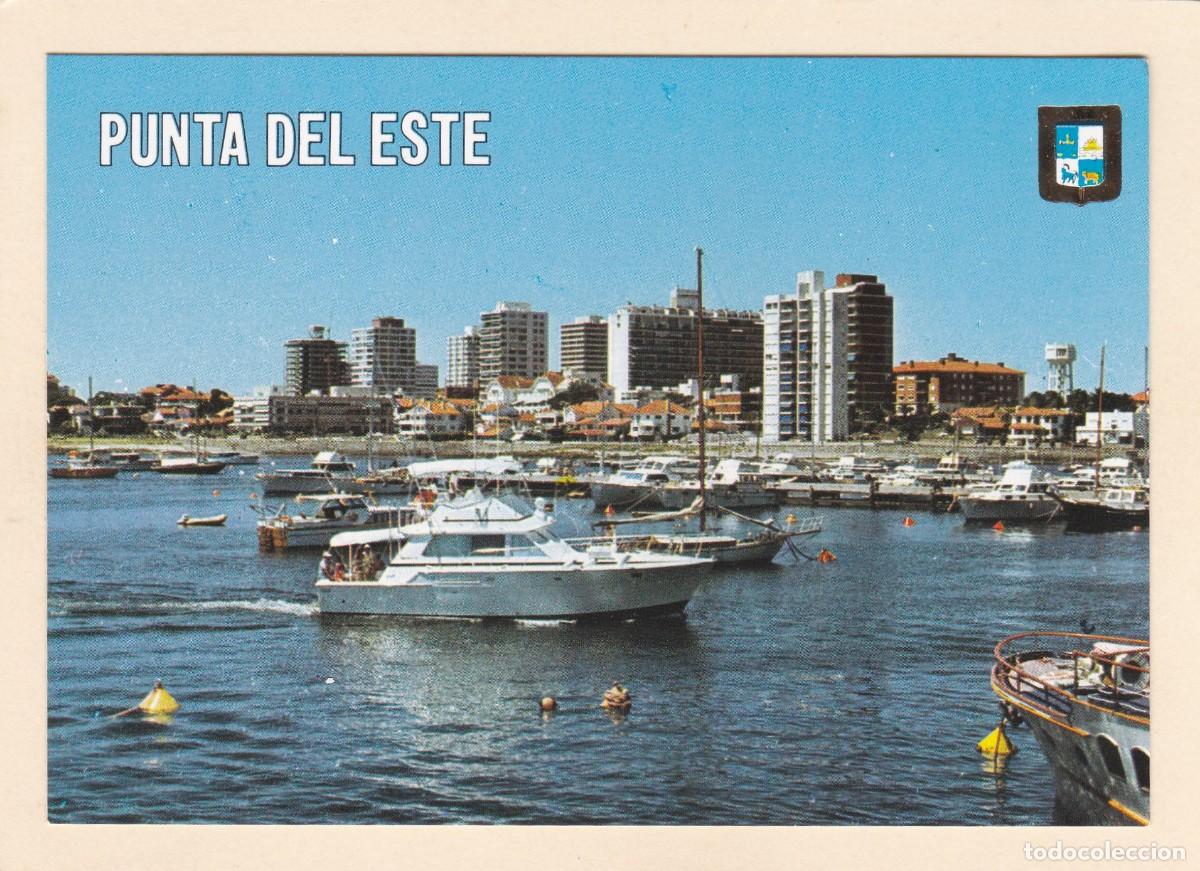 Postales: PUNTA DEL ESTE (URUGUAY). PUERTO - ESCUDO DE ORO - Foto 1