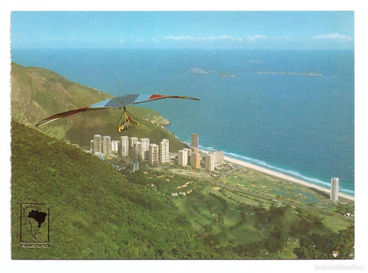 Cartoline: BRASIL / R&Iacute;O DE JANEIRO - RJ / ASA DELTA E S&Atilde;O CONRADO
