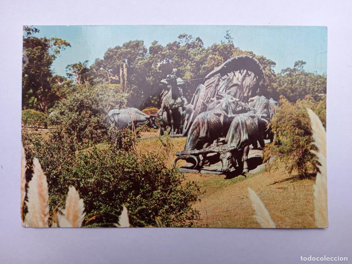 Postais: MONUMENTO A LA CARRETA, MONTEVIDEO, URUGUAY. IMPRESORA COLOMBINO N&deg; 649