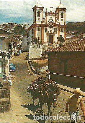Postcards: Brasil ** & Postal, Minas Hist&oacute;rica, Ouro Preto, Plaza Ant&ocirc;nio Dias (53)