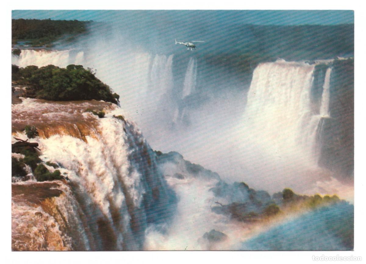 Postais: BRASIL TUR&Iacute;STICO / FOZ DO IGUA&Ccedil;U - PR / SALTOS FLORIANO E DEODORO