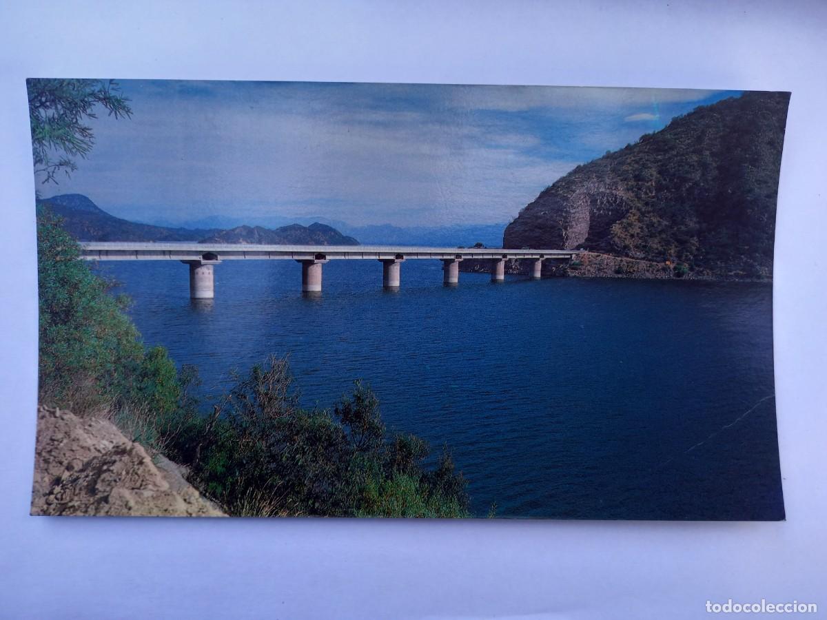Postais: SALTA PUENTE SOBRE EL EMBALSE DEL DIQUE. CABRA CORRAL. N&deg; 7679 EDICOLOR ARGENTINA