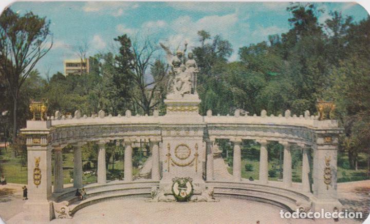 Postais: MEXICO, HEMICICLO JUAREZ &ndash; ASOCIADOS &ndash; CIRCULADA 1965 &ndash; (9X14)