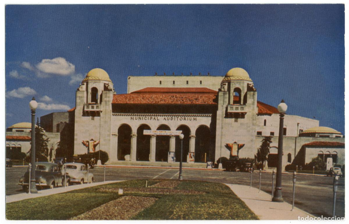 Postais: SANANTONIO (Texas)_Municipal Auditorium_Mike Roberts & C.F. Searls