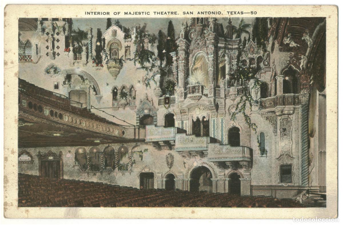 Postais: SANA NTONIO (Texas)_Majestic Theatre_E.C. Kropp