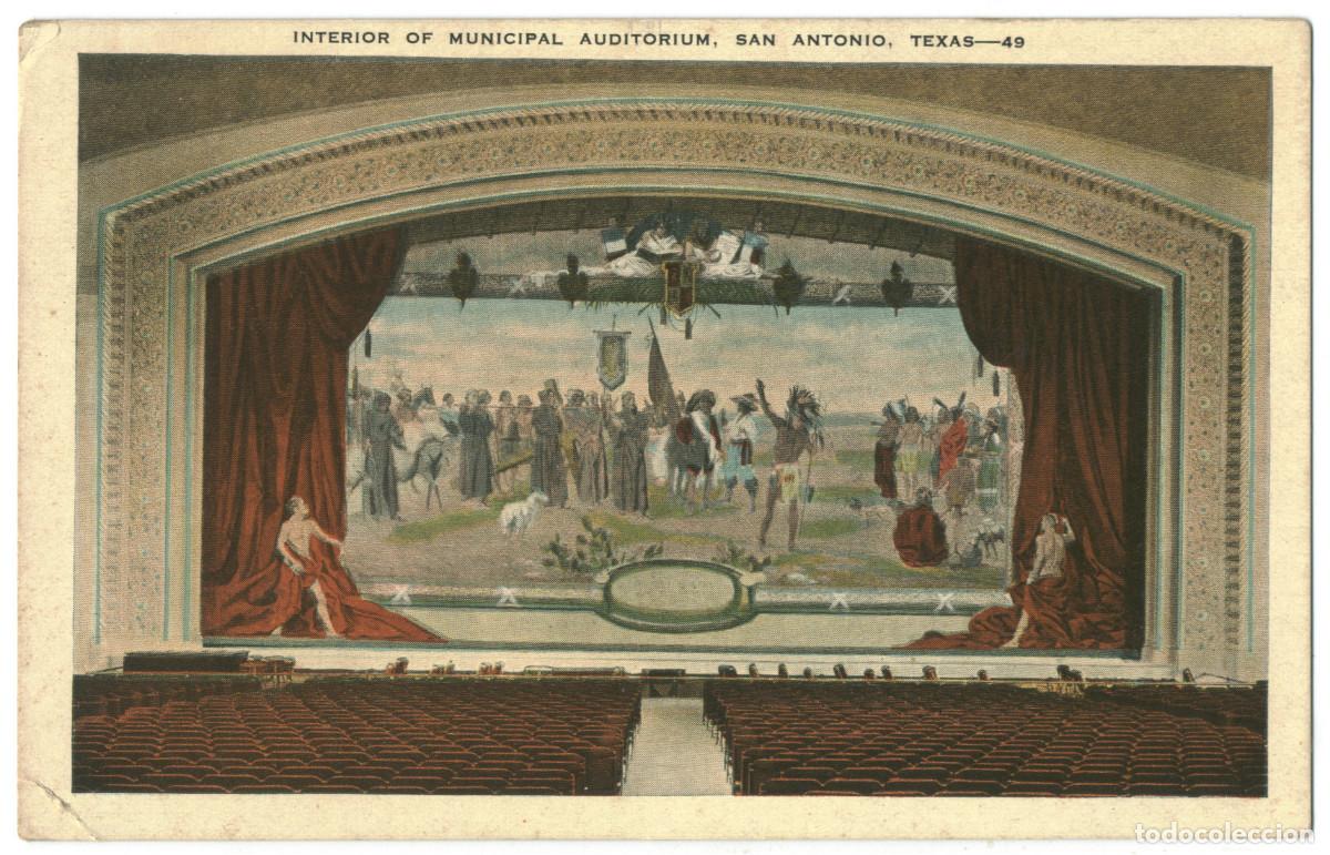 Postais: SAN ANTONIO (Texas)_Municipal Auditorium [auditorios arquitectura]_E.C. Kropp