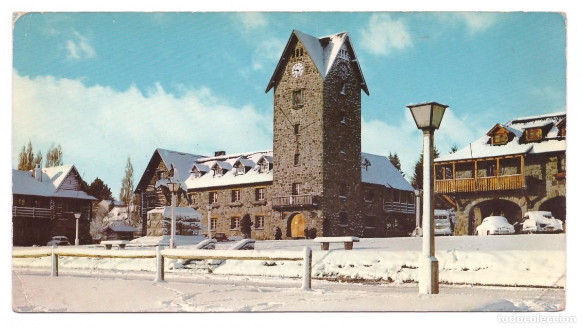 Postkarten: ARGENTINA &bull; SAN CARLOS DE BARILOCHE &bull; VISTA INVERNAL DEL CENTRO C&Iacute;VICO