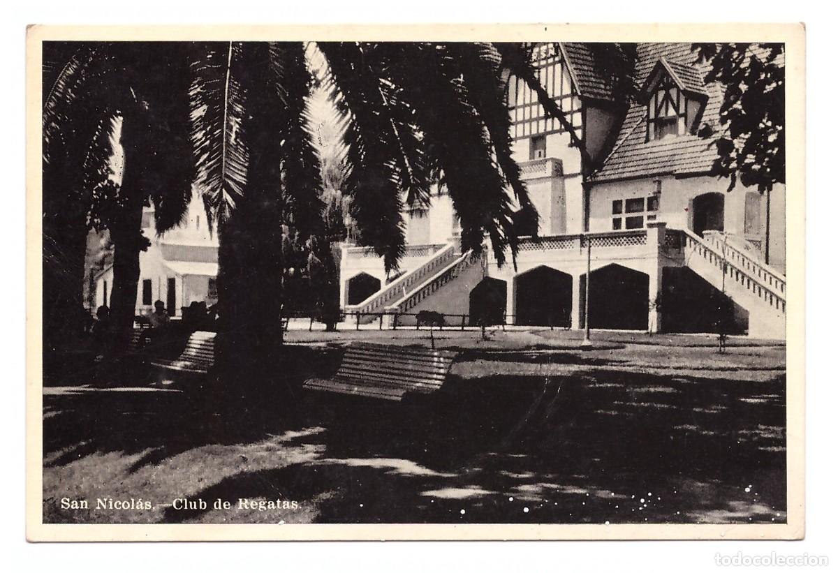Postkarten: ARGENTINA &bull; SAN NICOL&Aacute;S &bull; CLUB DE REGATAS