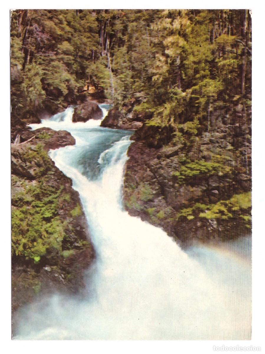 Postales: ARGENTINA &bull; BARILOCHE &bull; CASCADA LOS ALERCES - Foto 1