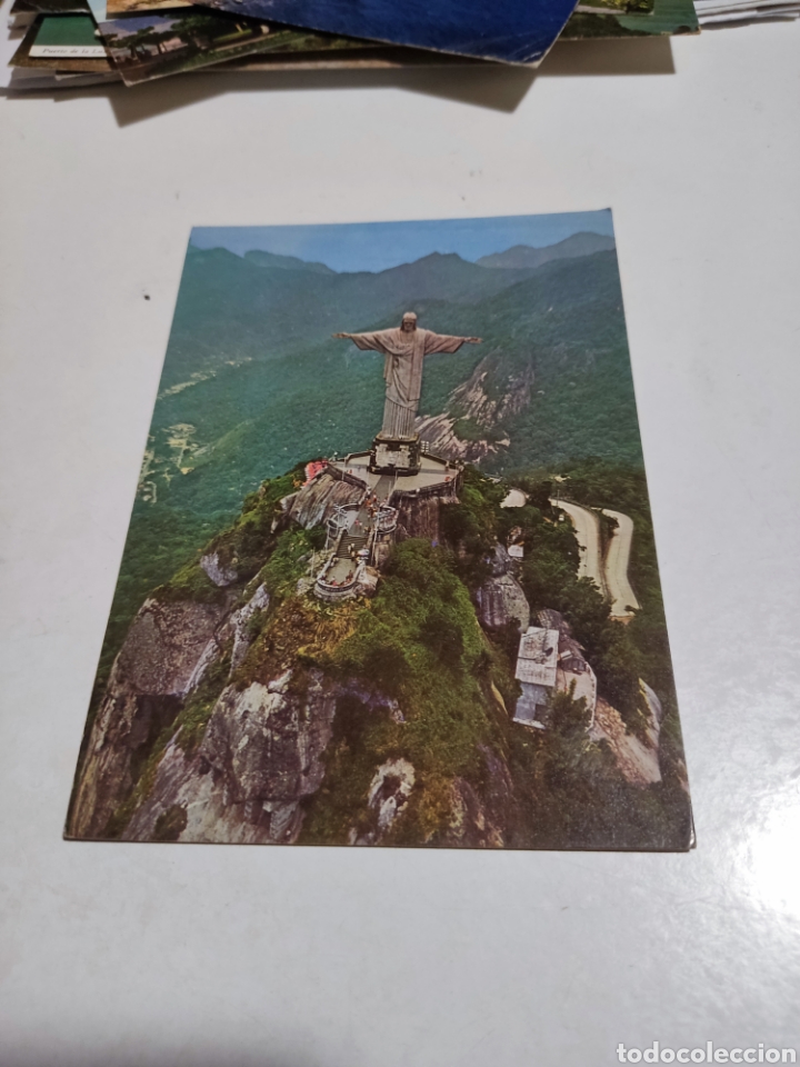 Cartes Postales: Postal Brasil R&iacute;o de Janeiro, Cristo redentor