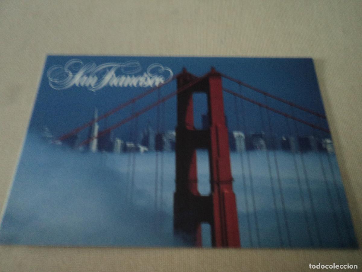 Postais: golden gate bridge, san francisco, foto philp coblenz, 1989