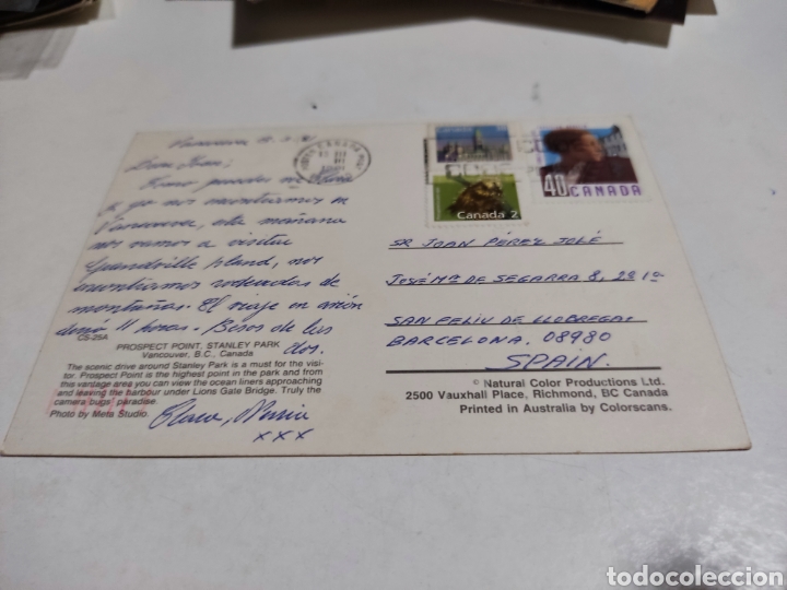 Postales: Postal Canad&aacute; t&oacute;tem - Foto 2