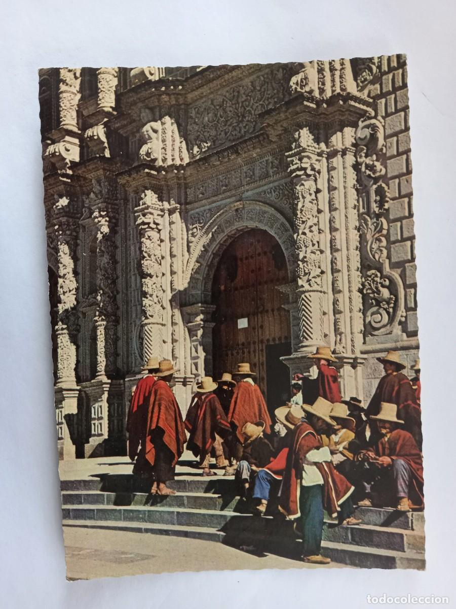 Postkarten: CAJAMARCA PUERTA DE LA CATEDRAL N&deg; 587 PERU