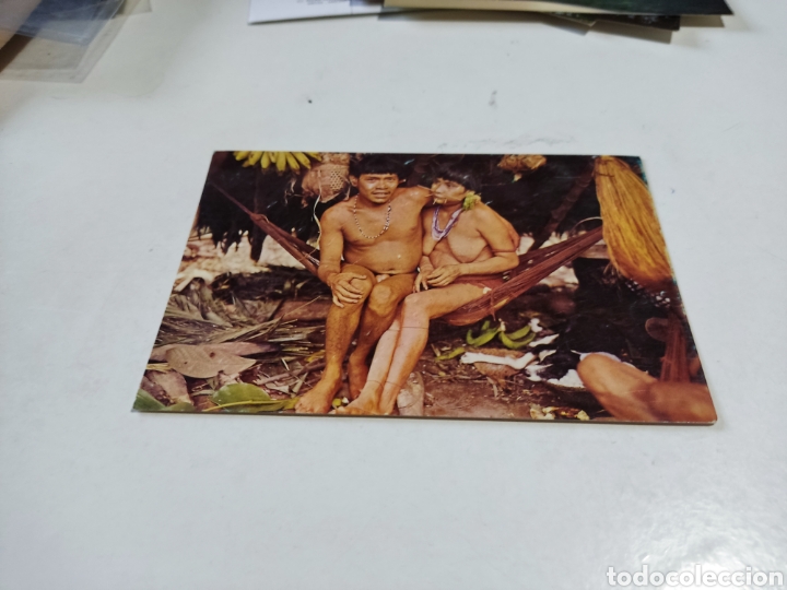 Postais: Postal pareja de indios Waikas, territorio Amazonas, Venezuela