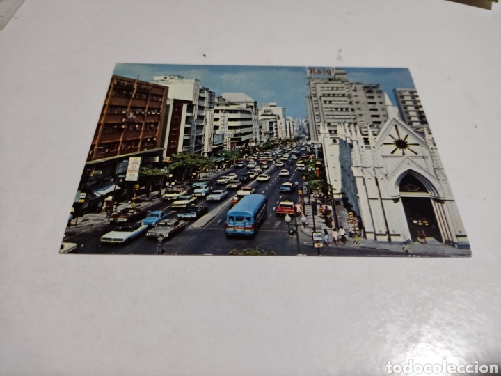Postais: Postal avenida Urdaneta, iglesia Santa capilla