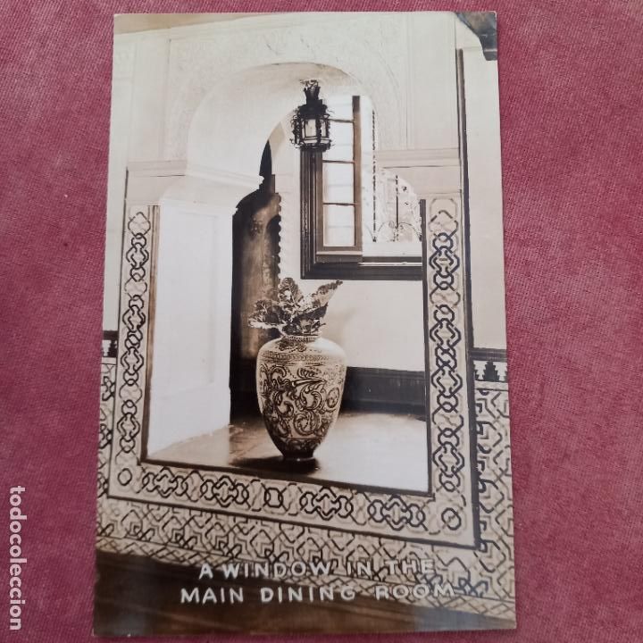 Cartoline: Postal restaurant foros new York ENTRANCE TO THE OPEN AIR PATIO P2