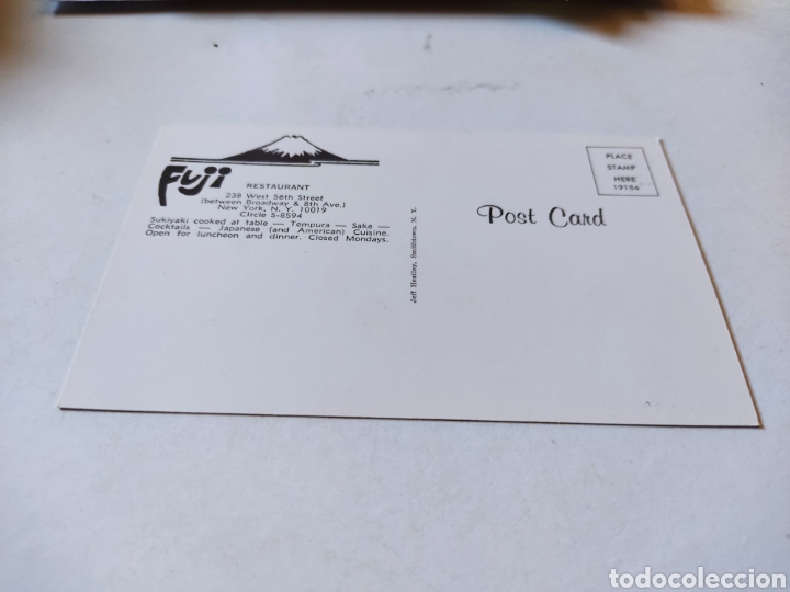 Postales: Postal Fuji restaurant, New York - Foto 2