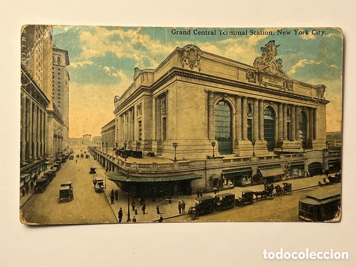 Postcards: NUEVA YORK Postal No.108, Grand Central Terminal Station, THE AMERICAN ART PUBLISHING GO.