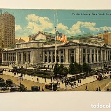 Postales: NUEVA YORK POSTAL NO.36 PUBLIC LIBRARY, NEW YORK CITY.., THE AMERICAN ART PUBLISHING GO.