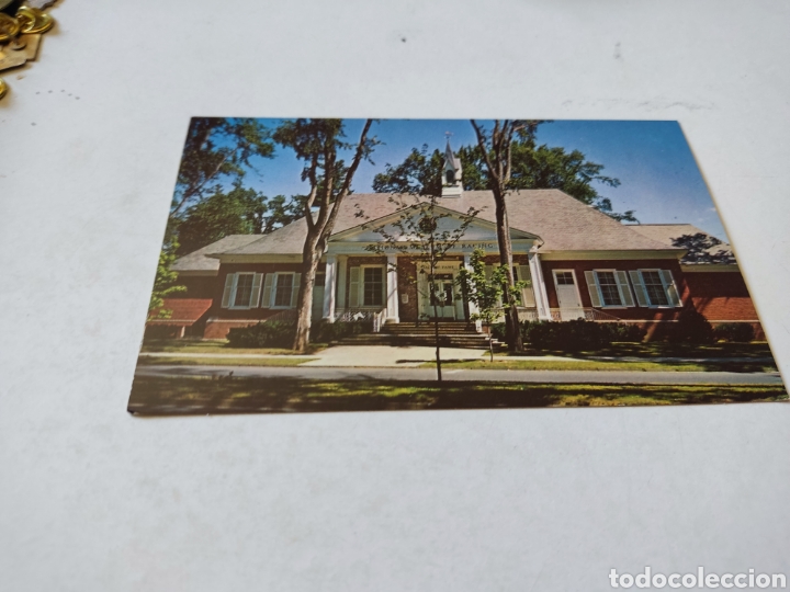 Postcards: Postal antigua national museum of Racing, saratoga Springs