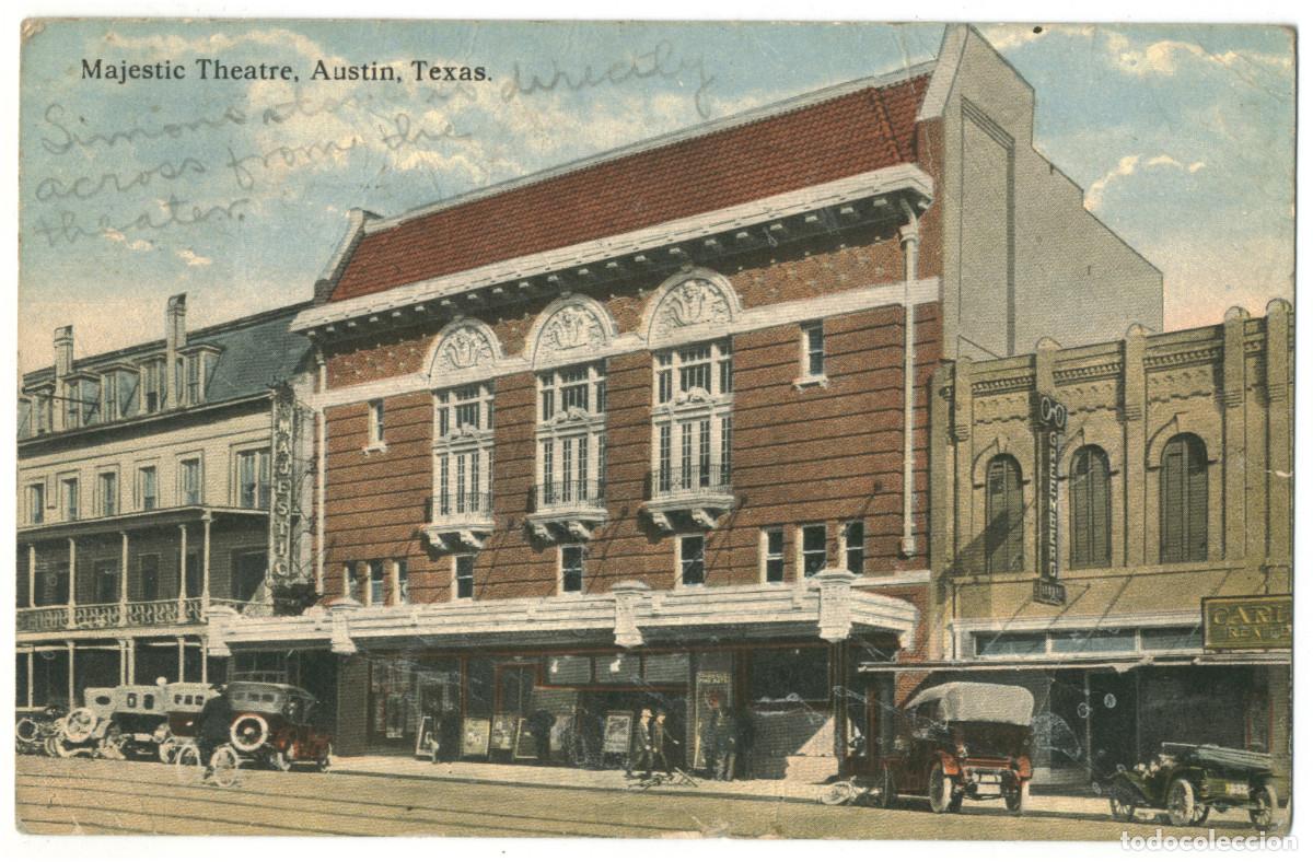 Cartoline: AUSTIN [Texas]_Majestic Theatre_C. T. Photochrom & Abe Frank