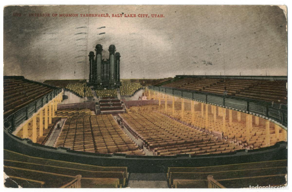 Cartoline: SALT LAKE CITY [Utah]_Mormon Tabernacle_Edward H. Mitchell