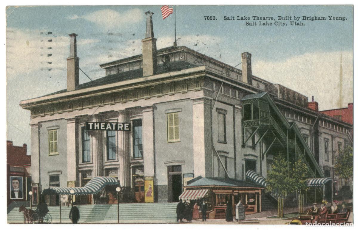 Cartoline: SALT LAKE CITY [Utah]_Theatre_Sin datos 7023