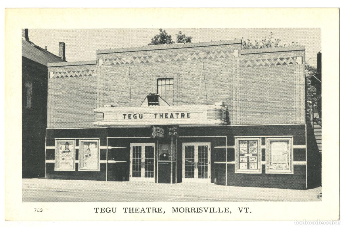 Cartoline: MORRISVILLE [Vermont]_Tegu Theatre_Townview 703