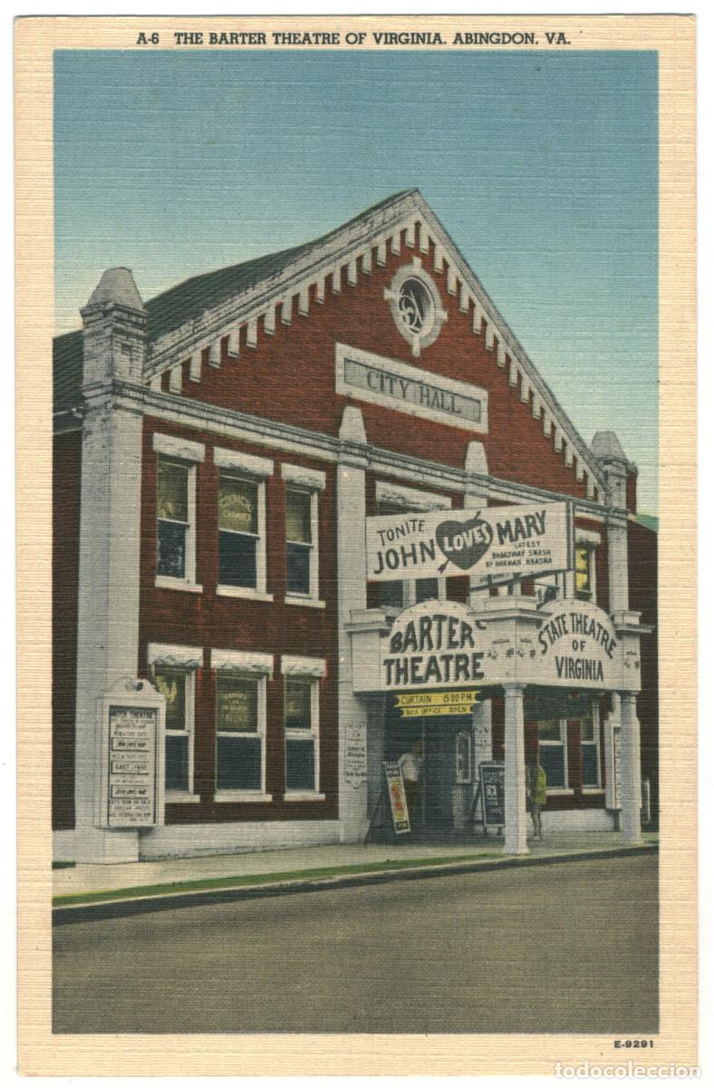 Cartoline: ABINGDON [Virginia]_Barter Theatre_Asheville