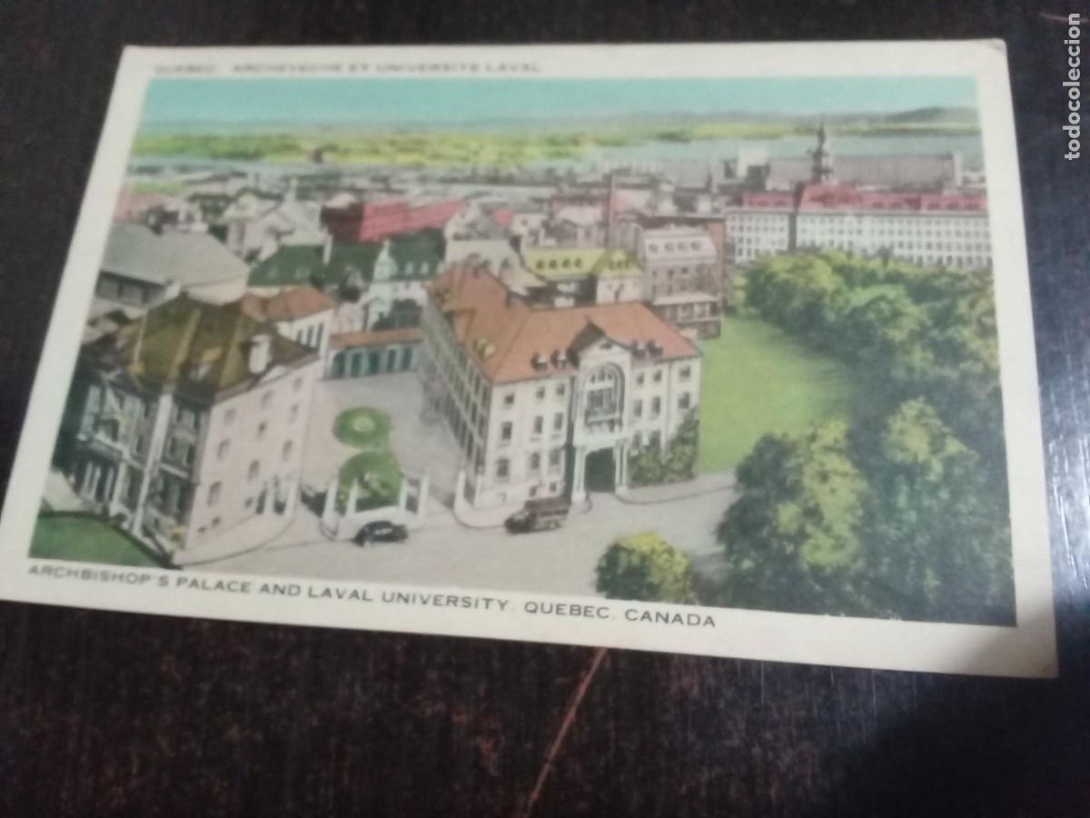 Postales: Quebec.Archevehce et universite Laval. - Foto 1