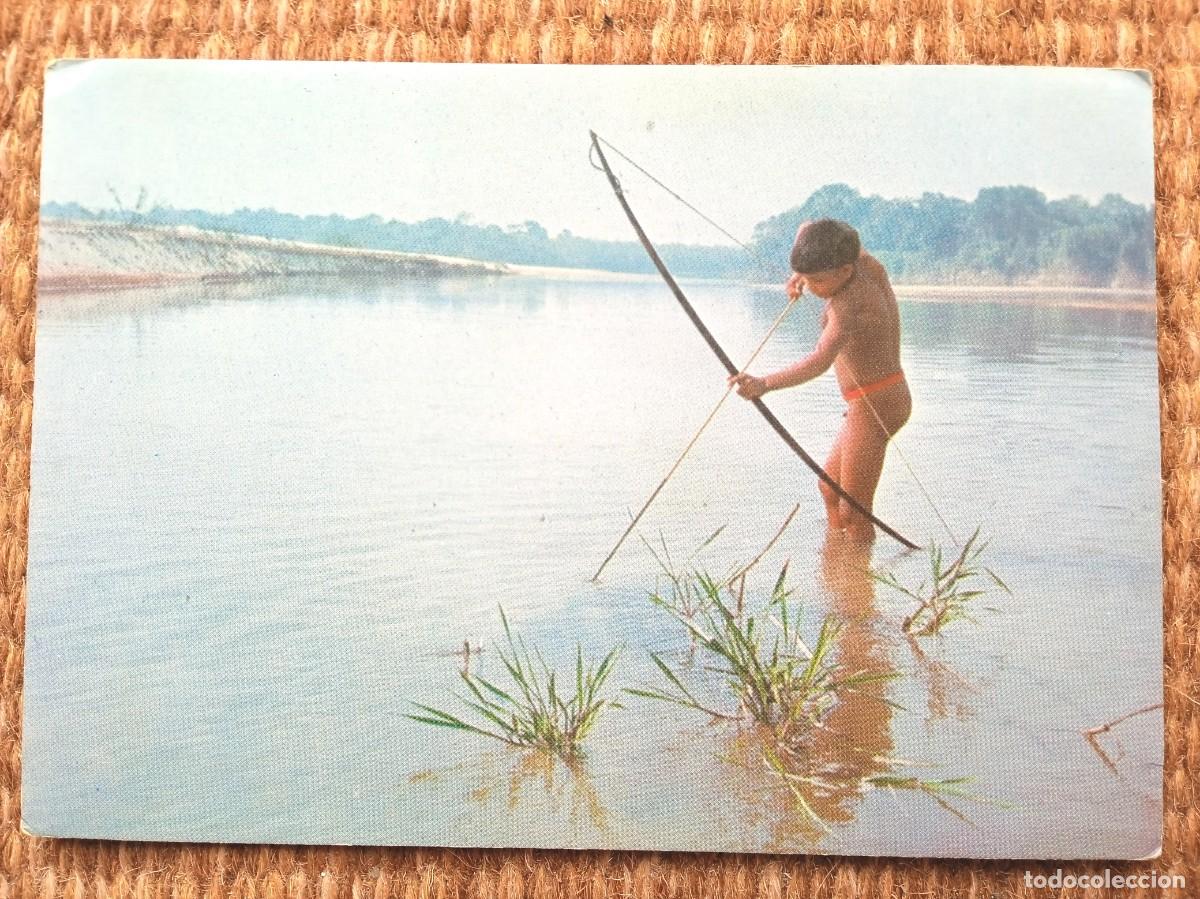 Cartoline: BRASIL NATIVO - RESERVA INDIGENA DO XINGU - TRIBU CAMAIURA
