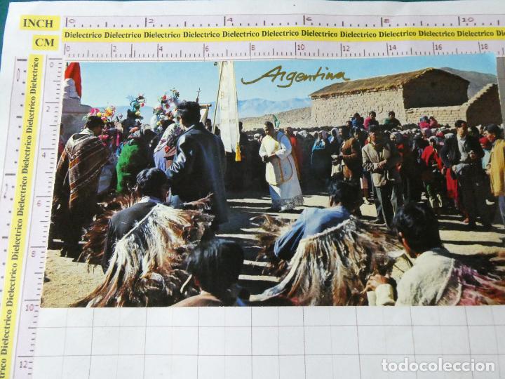 Postkarten: POSTAL DE ARGENTINA QUEBRADA DE HUMAHUACA JUJUY FIESTA T&Iacute;PICA. TIPISMO FOLKLORE. 43