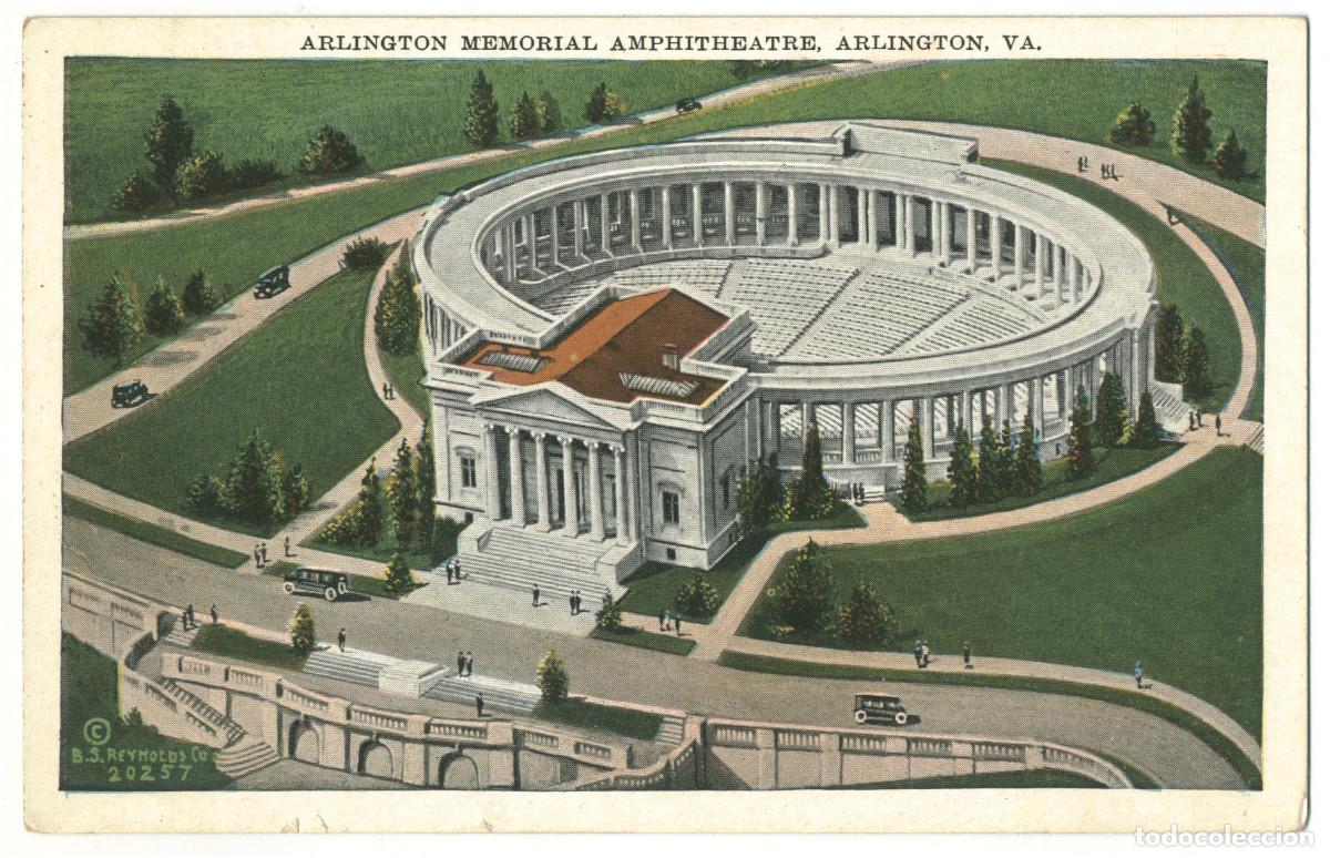 Cartoline: ARLINGTON [Virginia]_Memorial Amphitheatre_B.S. Reynolds b