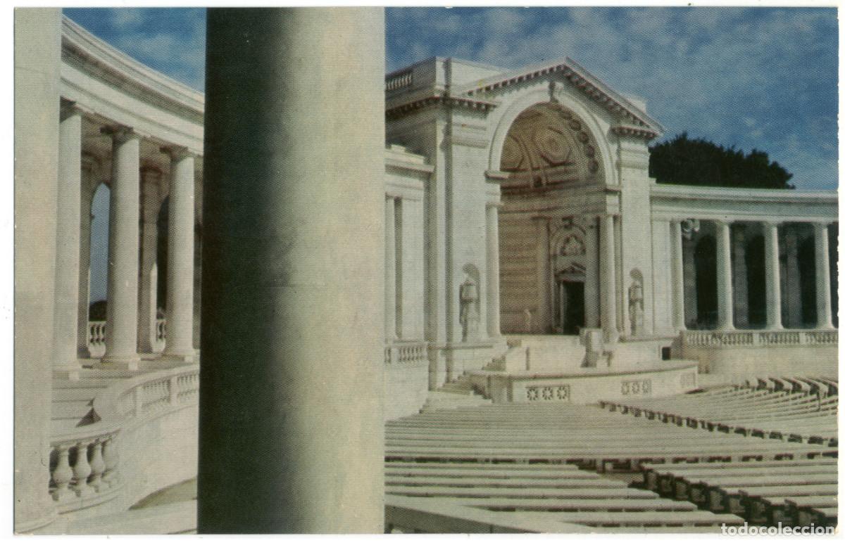 Cartoline: ARLINGTON [Virginia]_Memorial Amphitheatre_H.S. Crocker & Washington Novelty (Mirro Krome)