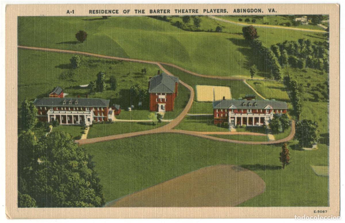 Cartoline: ABINGDON [Virginia]_Barter Theatre Players_Asheville