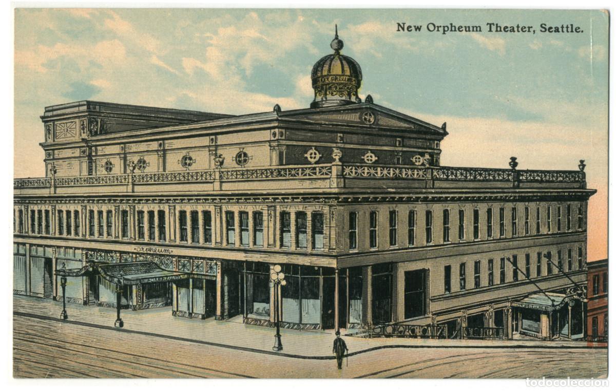 Cartoline: SEATTLE [Washington]_Orpheum Theatre_Lowman and Hanford
