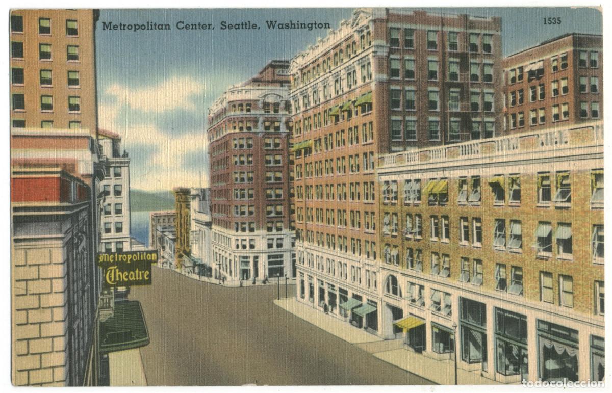Cartoline: SEATTLE [Washington]_Metropolitan Center_C. P. Johnston