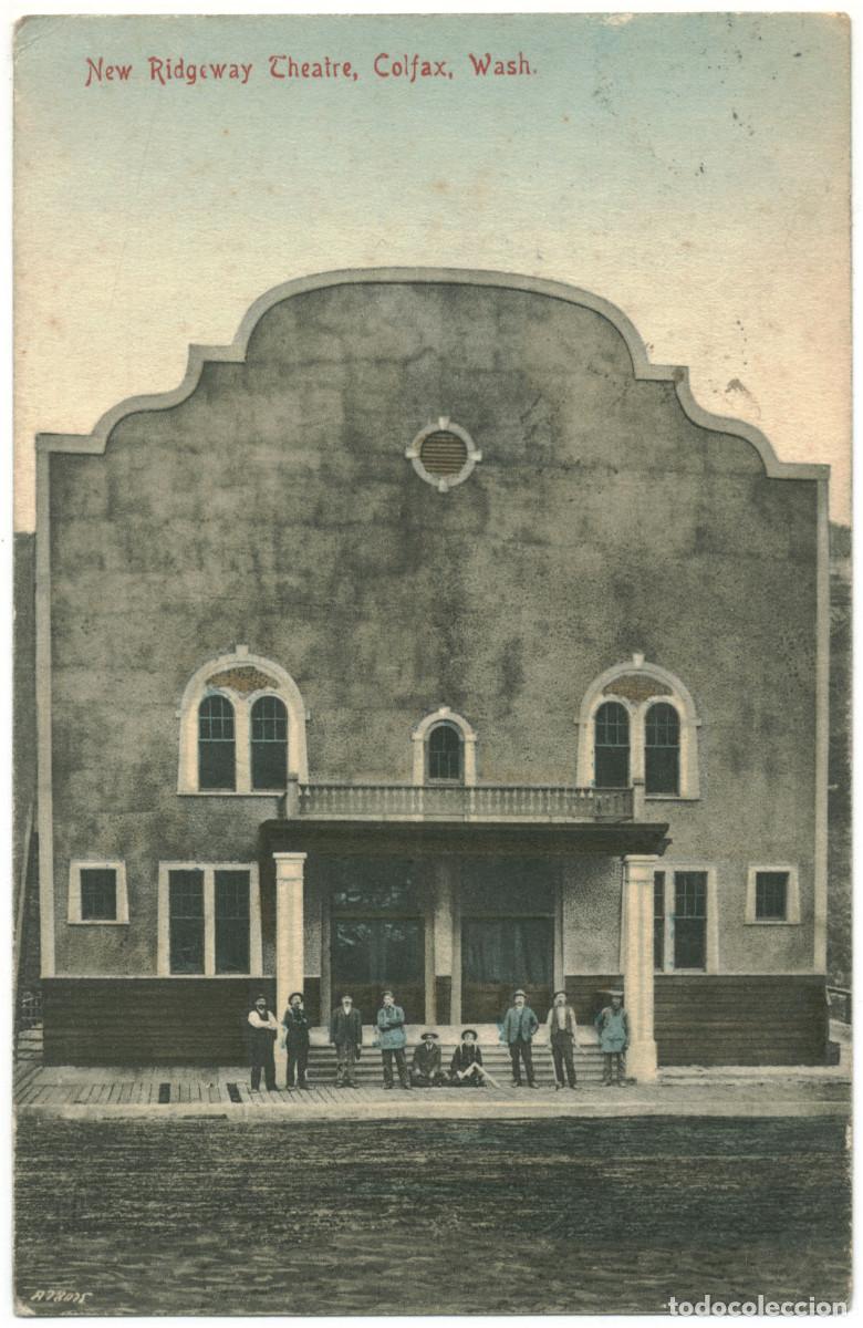 Cartoline: COLFAX [Washington]_Ridgeway Theatre_V. T. McCroskey