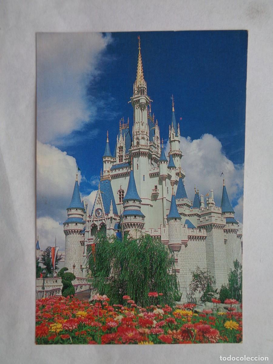 Cartoline: POSTAL DE DISNEY WORLD ( DISNEYLANDIA ), ESTADOS UNIDOS, A&Ntilde;OS 60 : CASTILLO CENICIENTA