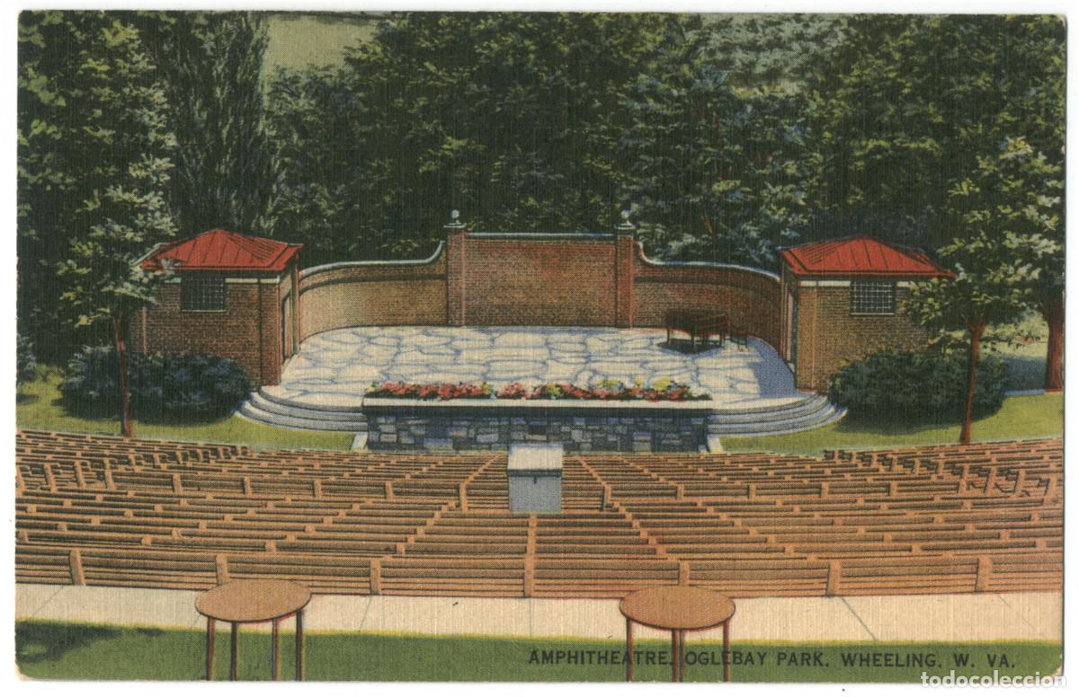 Cartoline: WHEELING [West Virginia]_Bay Park, Amphitheatre_Colourpicture