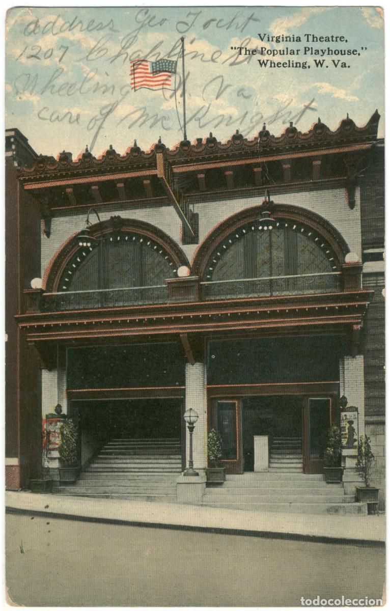 Cartoline: WHEELING [West Virginia]_Virginia Theatre_C. T. Photochrom & Helmbright Bros