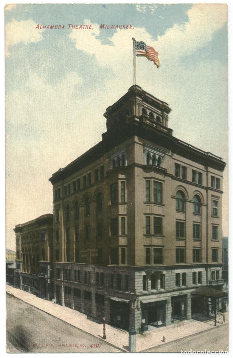 Cartoline: MILWAUKEE [Wisconsin]_Alhambra Theatre_Sin datos 4197