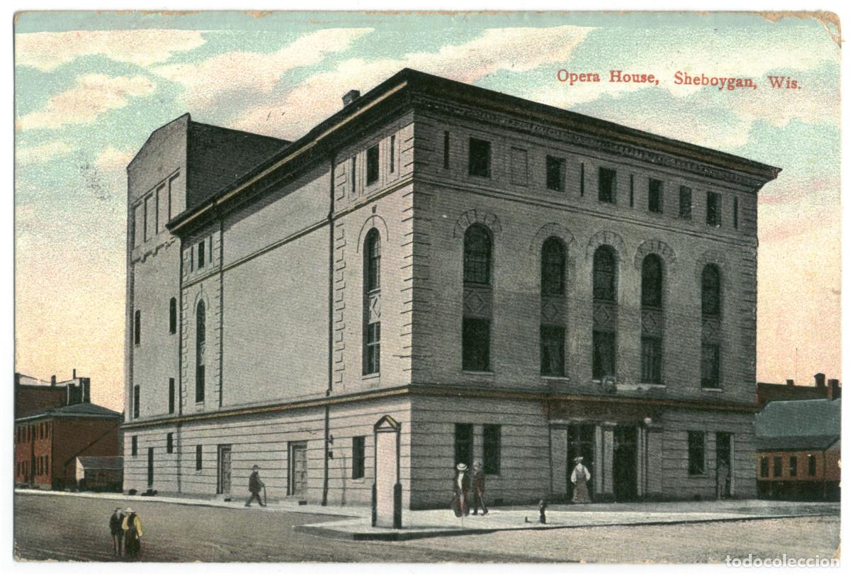 Postales: SHEBOYGAN [Wisconsin]_Opera House_C. E. Wheelock - Foto 1