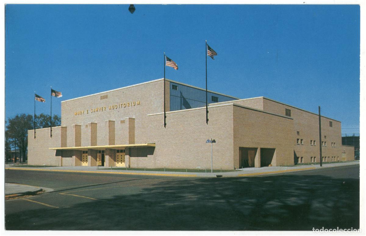 Cartoline: LA CROSSE [Wisconsin]_Mary E. Sawyer Auditorium_Dexter & Universal