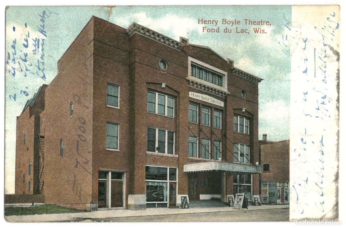 Cartoline: FOND DU LAC [Wisconsin]_Henry Boyle Theatre_Hugh C. Leighton